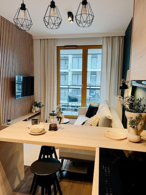 Przytulny Apartament Greenwall Krakau Buitenkant foto