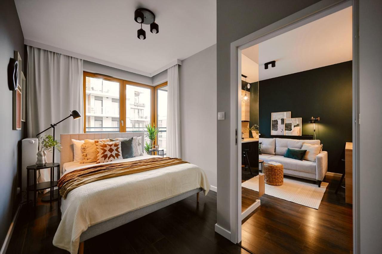 Przytulny Apartament Greenwall Krakau Buitenkant foto