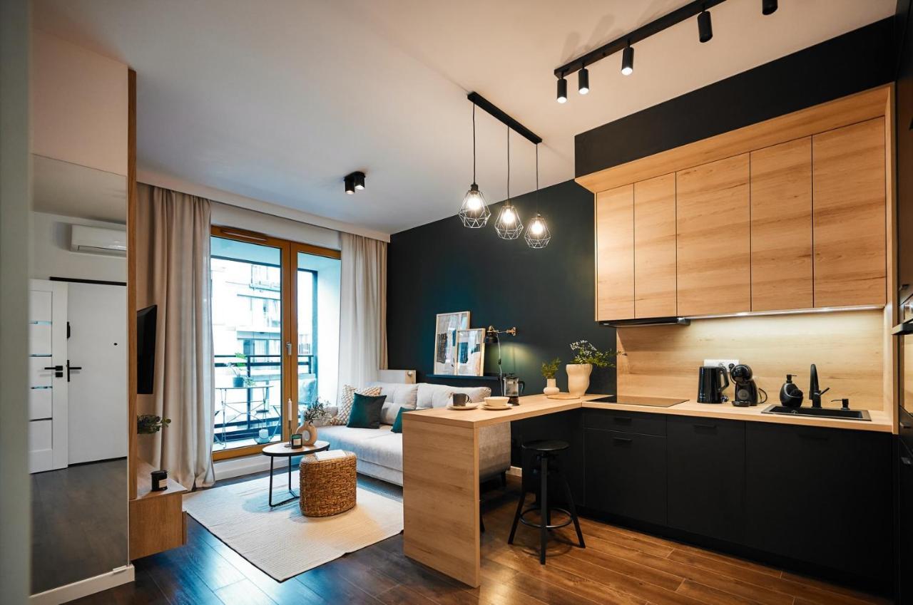 Przytulny Apartament Greenwall Krakau Buitenkant foto