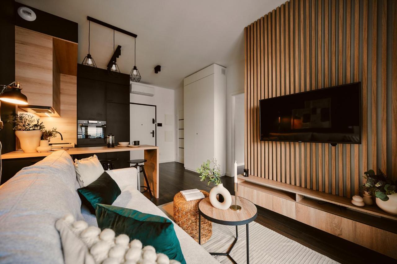 Przytulny Apartament Greenwall Krakau Buitenkant foto